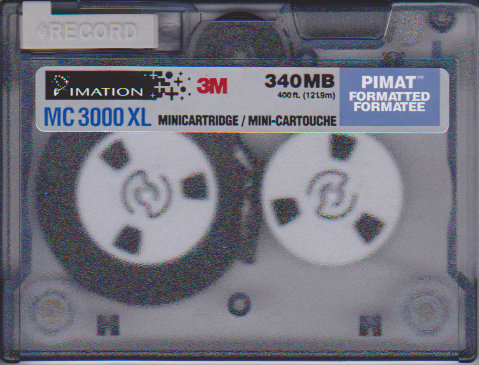 3M imation mini tape.